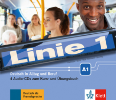 Linie 1 A1Deutsch in Alltag und Beruf. 4 Audio-CDs zum Kurs- und Übungsbuch